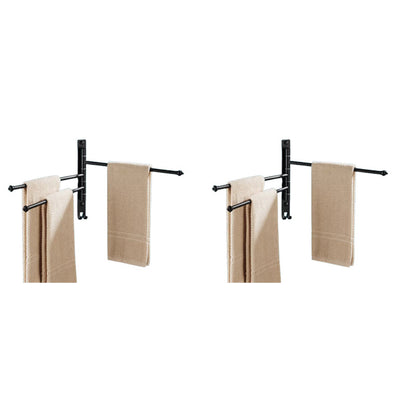 Skorter | 2-piece towel bar made of stainless steel Modern 13.6" B bathroom accessory set