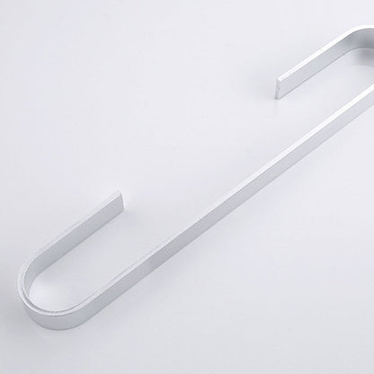 Skorter | Contemporary 2-piece Bathroom Accessory Set Aluminum Stainless Steel Towel Bar