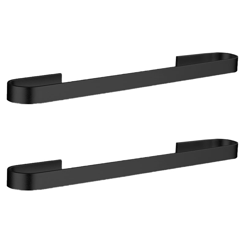 Skorter | Contemporary 2-piece Bathroom Accessory Set Aluminum Stainless Steel Towel Bar