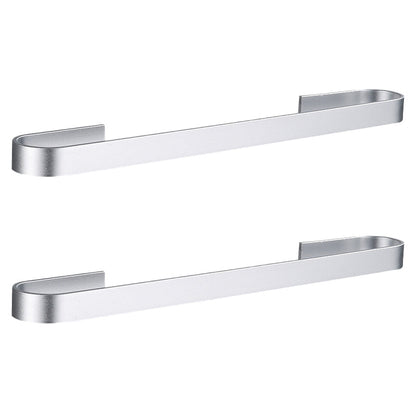 Skorter | Contemporary 2-piece Bathroom Accessory Set Aluminum Stainless Steel Towel Bar