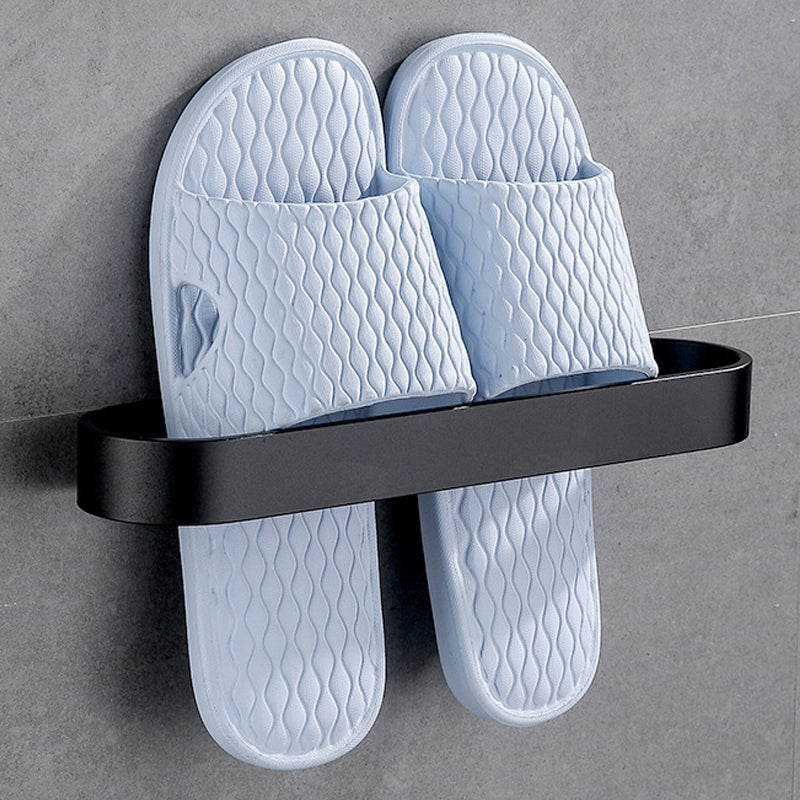 Skorter | Contemporary 2-piece Bathroom Accessory Set Aluminum Stainless Steel Towel Bar