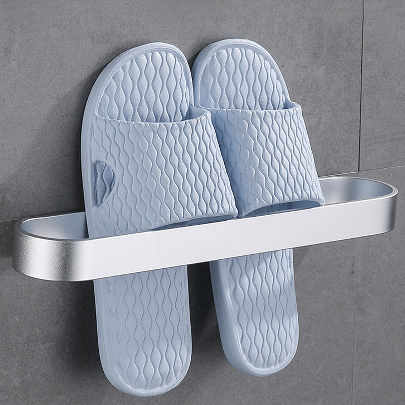 Skorter | Contemporary 2-piece Bathroom Accessory Set Aluminum Stainless Steel Towel Bar