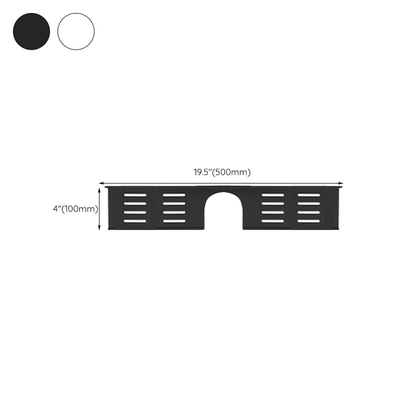 Skorter | 2-piece modern bathroom hardware set bathroom shelf made of aluminum