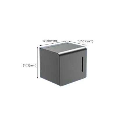 Skorter | Contemporary bathroom accessory set made of aluminum with towel holder/bath shelf