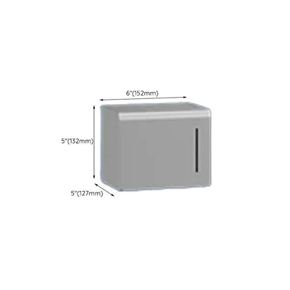 Skorter | Contemporary bathroom accessory set made of aluminum with towel holder/bath shelf