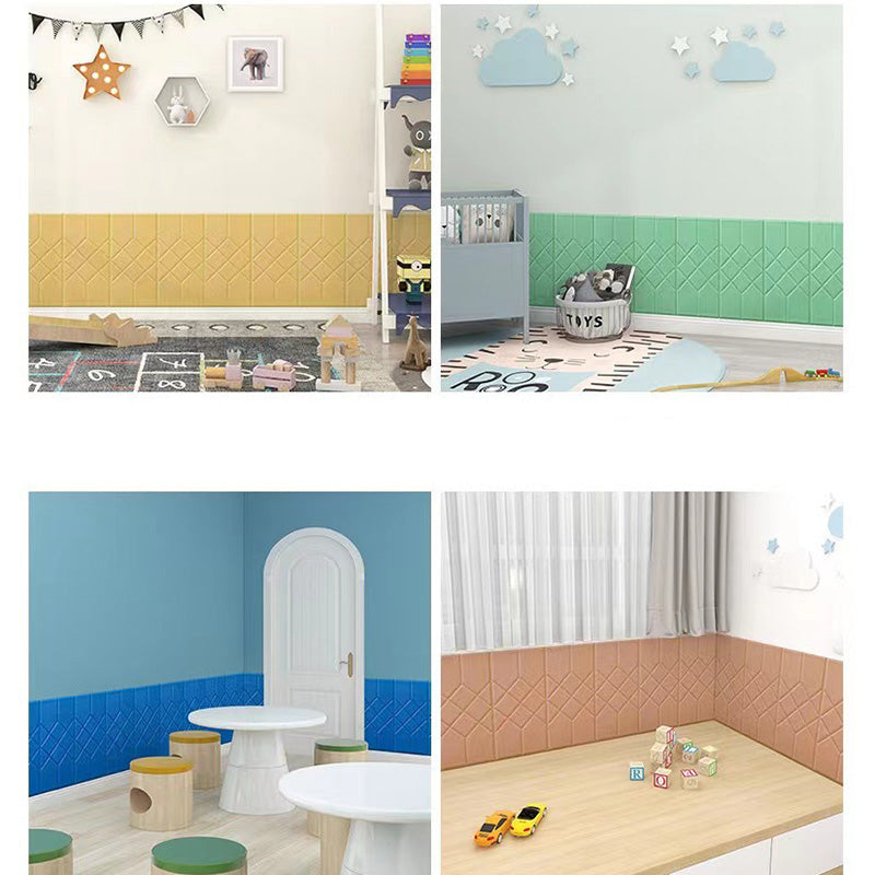 Skorter | 3D Embossed Foam Wall Panel Living Room Waterproof Wall Panel