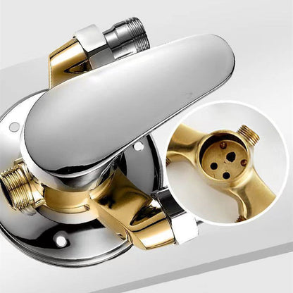 Skorter | Shower Trim Massage Jet Level Handle Wall Mounted Shower Trim