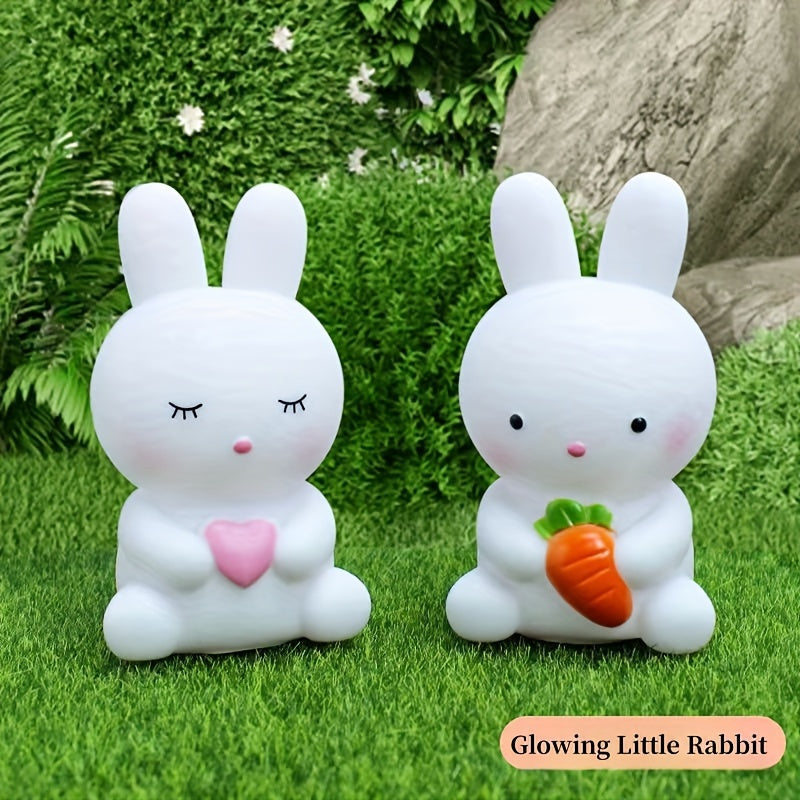 Skorter | BunnyGlow - Cute Bunny Lamp with LED Light for Decoration and Night Lighting