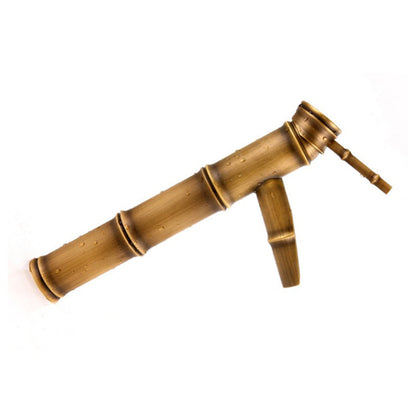 Skorter | Country House Vessel Faucet Brass Lever Handles Waterfall Spout Basin Faucet