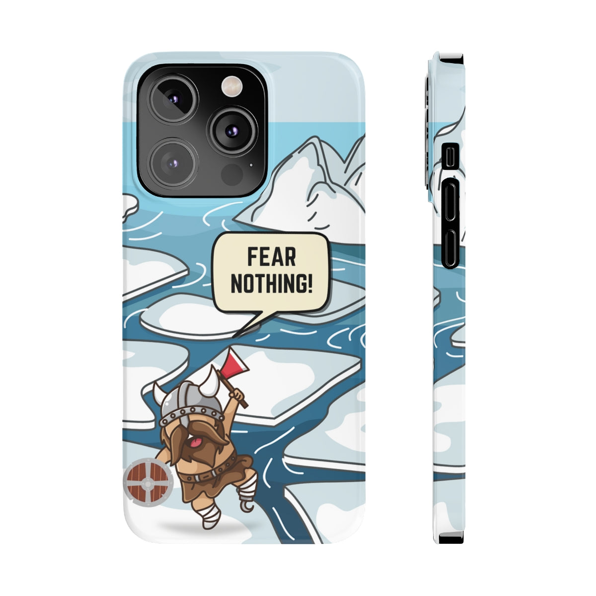 Skorter | Fear Nothing Super Slim Case for iPhone 14, 14 PRO and 14 PRO MAX