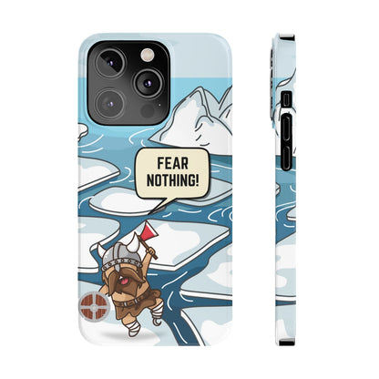 Skorter | Fear Nothing Super Slim Case for iPhone 14, 14 PRO and 14 PRO MAX