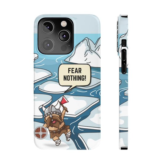 Skorter | Fear Nothing Super Slim Case for iPhone 14, 14 PRO and 14 PRO MAX