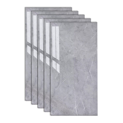 Skorter | Bathroom single tile marble pattern peel-and-stick tiles backing plate