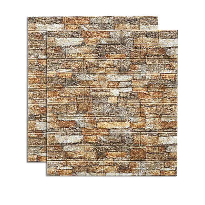 Skorter | Country House Wall Plank 3D Brick Bathroom Living Room Wall Panels Set of 2