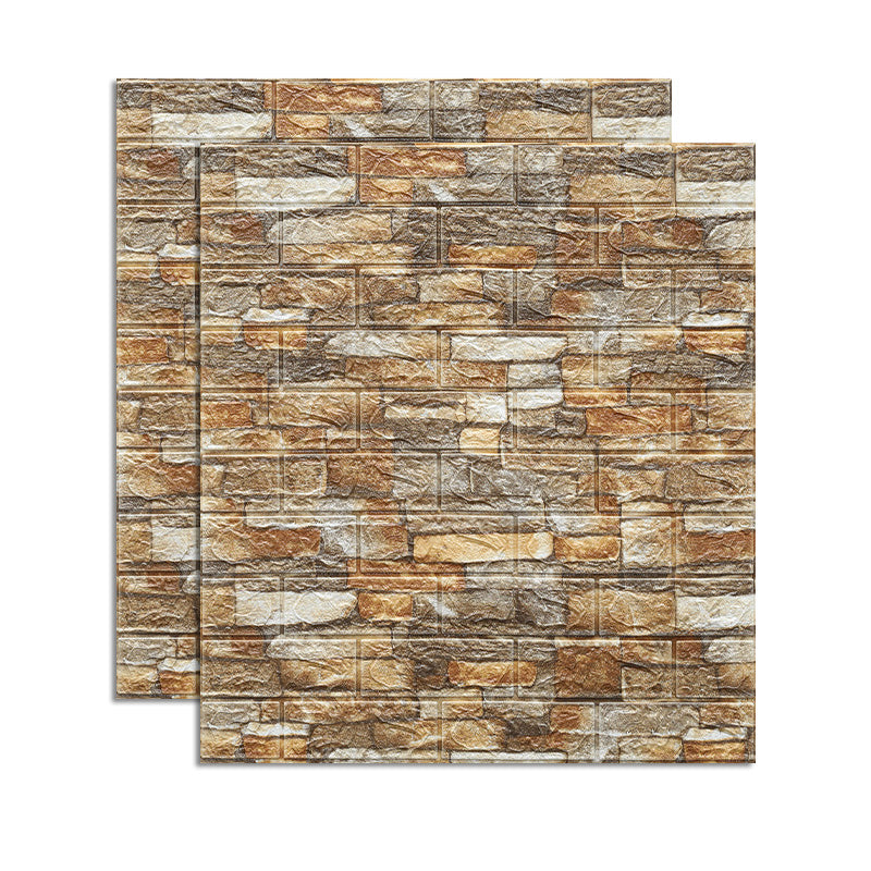 Skorter | Country House Wall Plank 3D Brick Bathroom Living Room Wall Panels Set of 2
