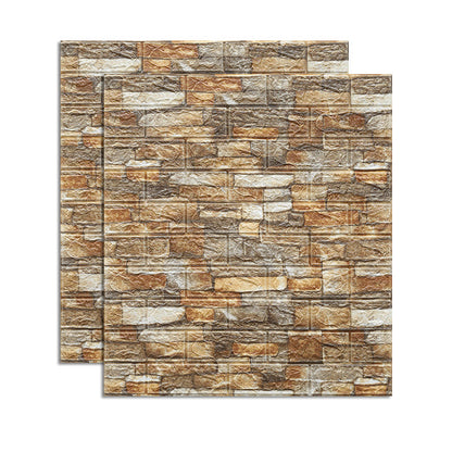 Skorter | Country House Wall Plank 3D Brick Bathroom Living Room Wall Panels Set of 2