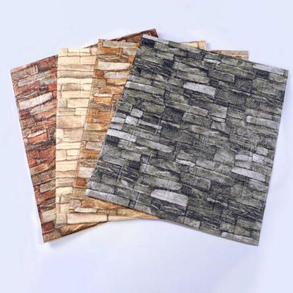 Skorter | Country House Wall Plank 3D Brick Bathroom Living Room Wall Panels Set of 2