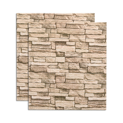 Skorter | Country House Wall Plank 3D Brick Bathroom Living Room Wall Panels Set of 2