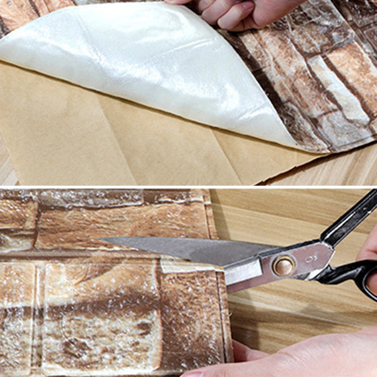 Skorter | Country House Wall Plank 3D Brick Bathroom Living Room Wall Panels Set of 2