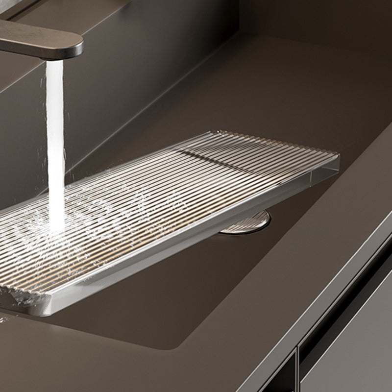 Skorter | Black Bathroom Set Metallic & Acrylic Bathroom Accessories Set made of Stainless Steel Aluminium