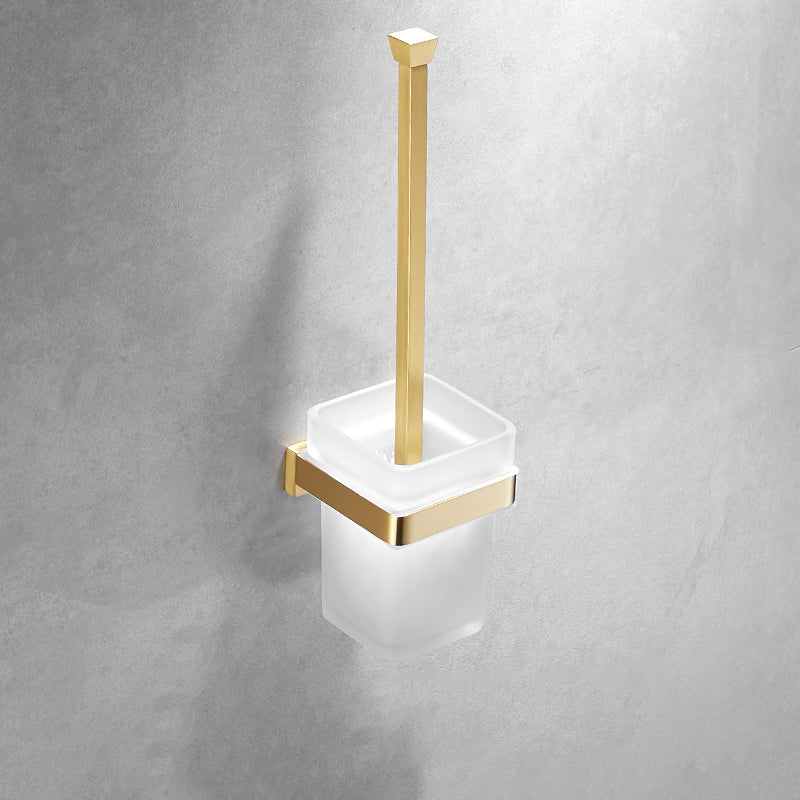Skorter | Brushed Brass Bathroom Hardware Set Retro Golden Bathroom Accessory Set