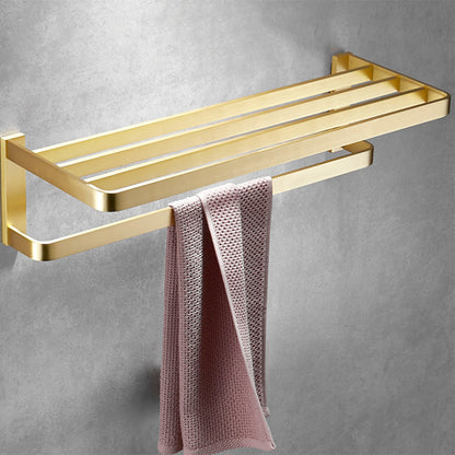 Skorter | Brushed Brass Bathroom Hardware Set Retro Golden Bathroom Accessory Set