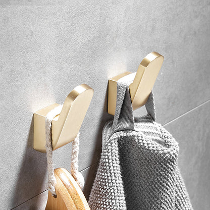 Skorter | Brushed Brass Bathroom Hardware Set Retro Golden Bathroom Accessory Set