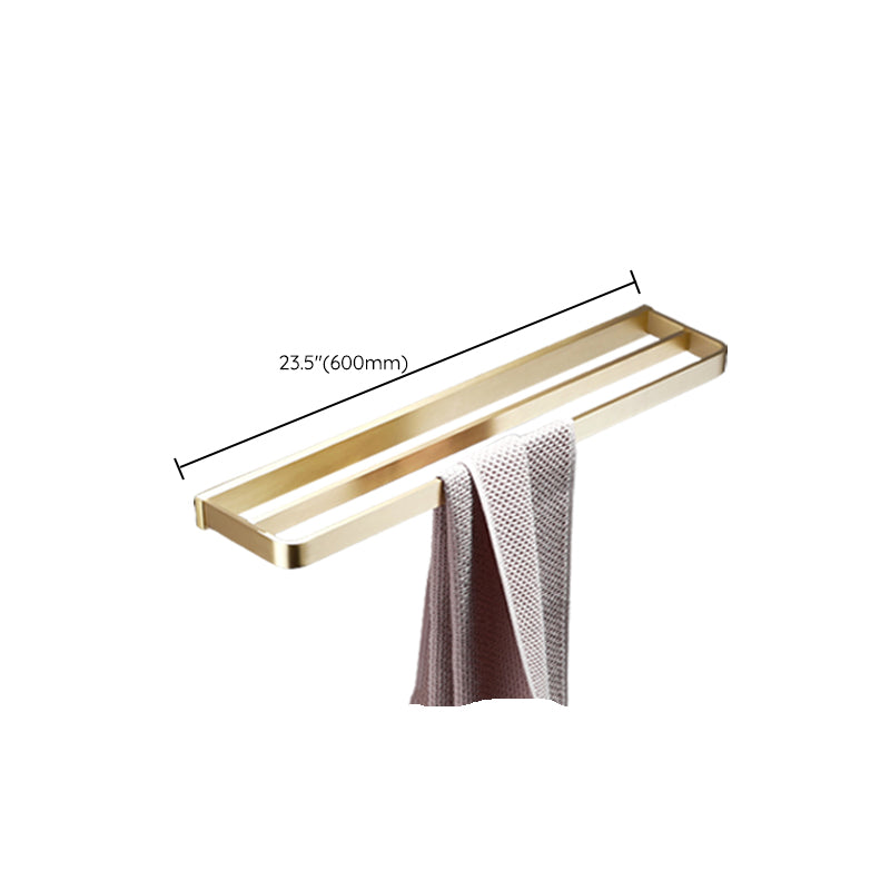 Skorter | Brushed Brass Bathroom Hardware Set Retro Golden Bathroom Accessory Set