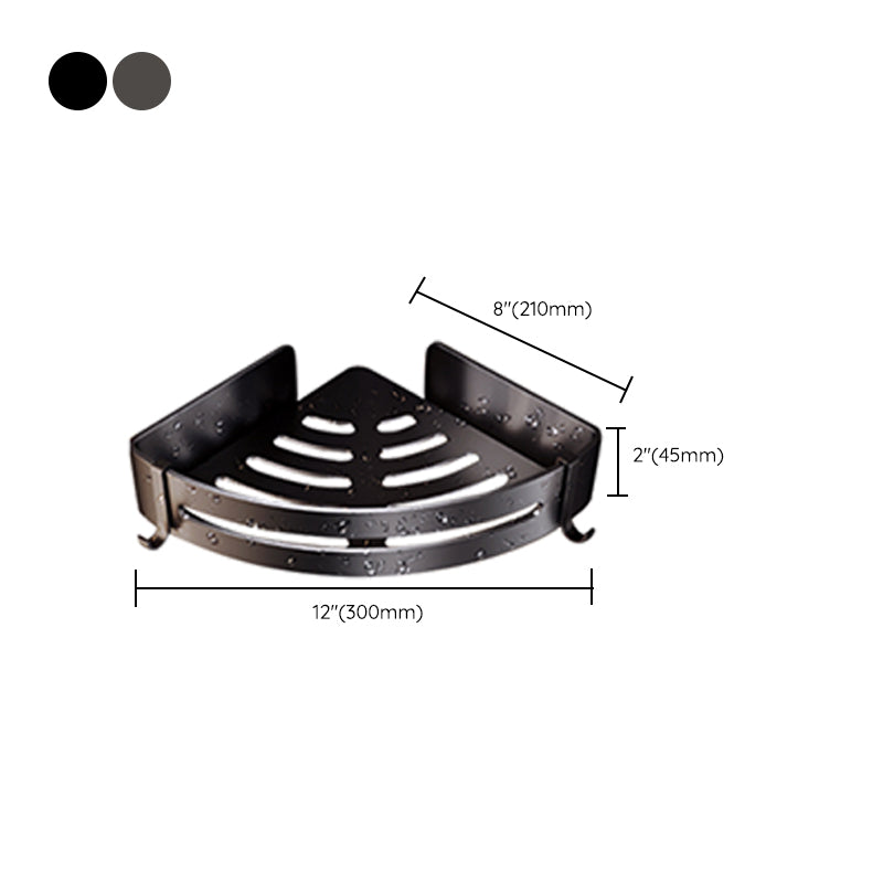 Skorter | Contemporary bathroom accessory set made of matte stainless steel-aluminum with bathrobe hook/towel rail