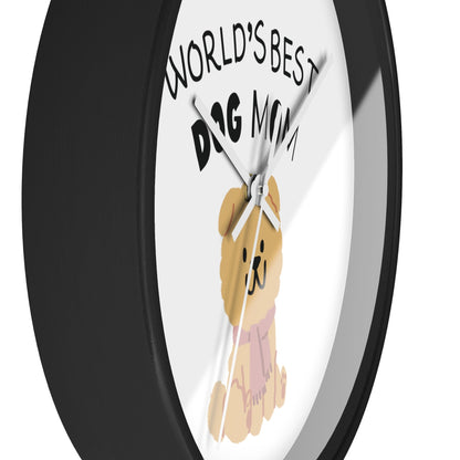 Skorter | Best Dog Mom Wall clock