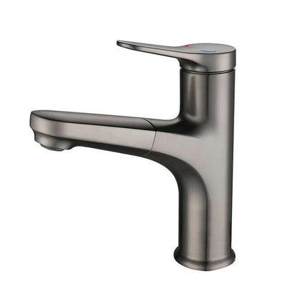 Skorter | Basic Sink Faucet Brass Faucet Silver Centerset Sink Faucet