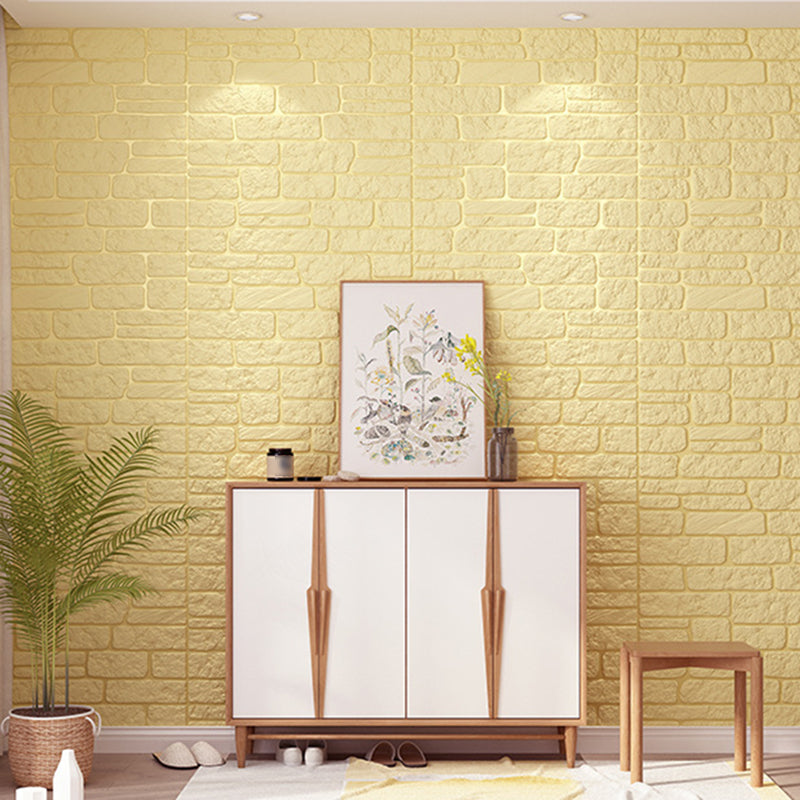 Skorter | Colorful 3D-embossed wall panel Waterproof artificial stone wall tile