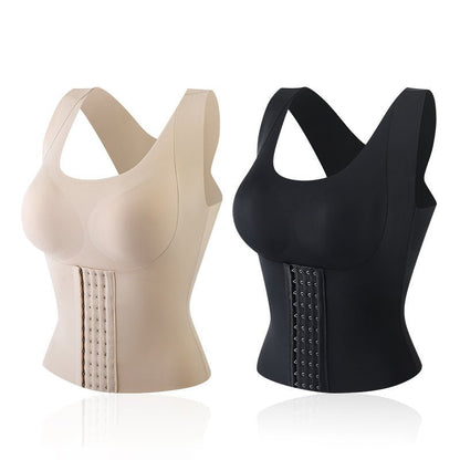Skorter | 3-in-1 Waist Buttoned Bra Shapewear
