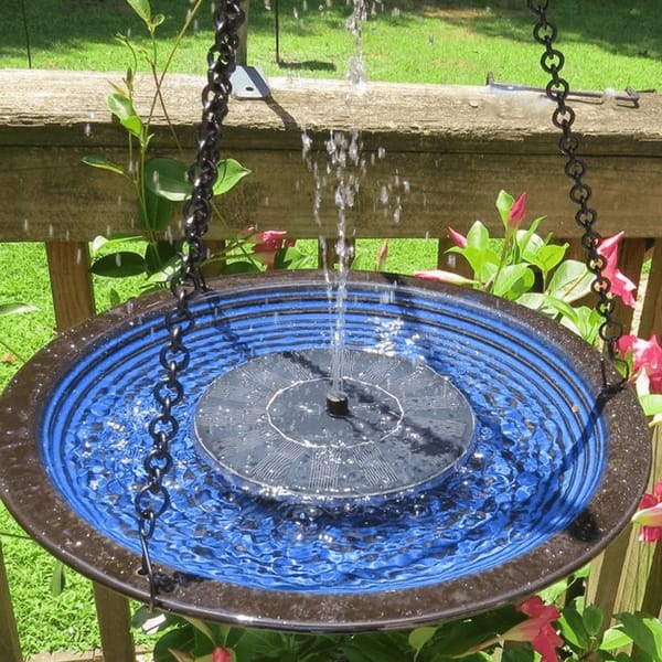 Skorter | Solar Bird Bath Fountain – Relaxing Garden Water Feature with Soothing Sounds