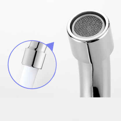 Skorter | 2-Handle Brass Bathroom Faucet Modern High Arc Central Valve