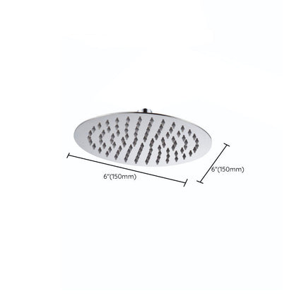 Skorter | Swiveling Rain Shower Head Wall Mounted Concealed Full Copper Pressure Shower