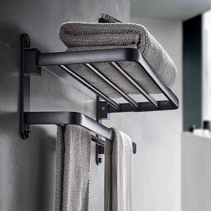 Skorter | Modern Bathroom Accessory Set Black Soap Dish Bath Tray Bathroom Set