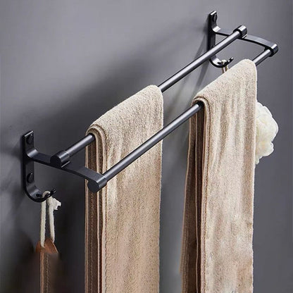 Skorter | Modern Bathroom Accessory Set Black Soap Dish Bath Tray Bathroom Set