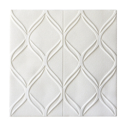 Skorter | Contemporary waterproof wall planks striped brick bedroom wall panels