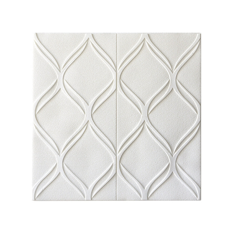 Skorter | Contemporary waterproof wall planks striped brick bedroom wall panels