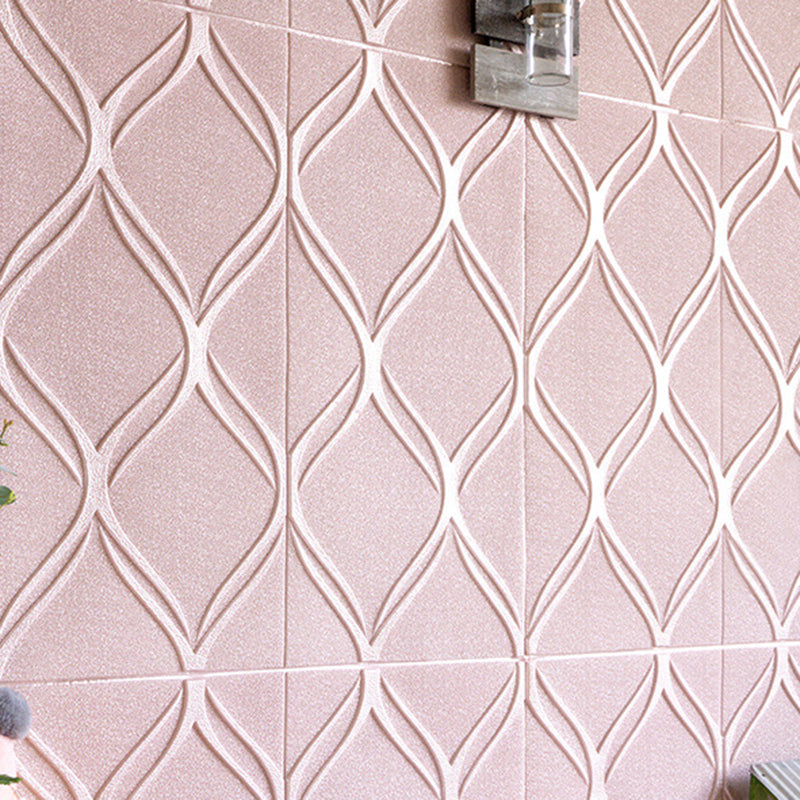 Skorter | Contemporary waterproof wall planks striped brick bedroom wall panels