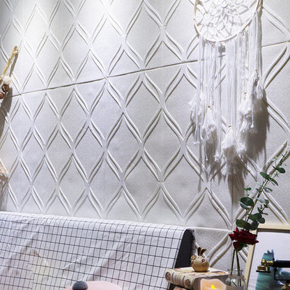 Skorter | Contemporary waterproof wall planks striped brick bedroom wall panels