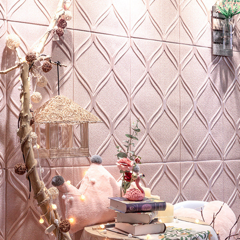 Skorter | Contemporary waterproof wall planks striped brick bedroom wall panels