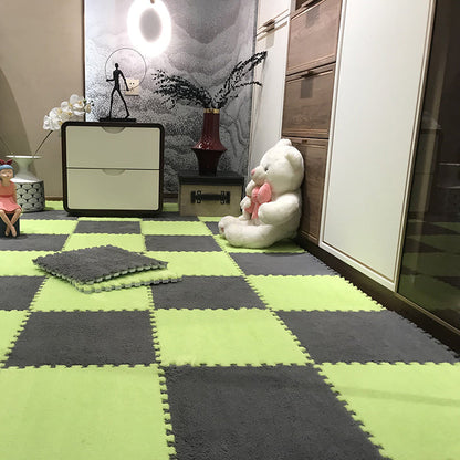 Skorter | Color-fade-resistant carpet tile Solid color interlocking carpet tile