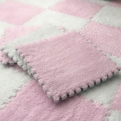 Skorter | Color-fade-resistant carpet tile Solid color interlocking carpet tile