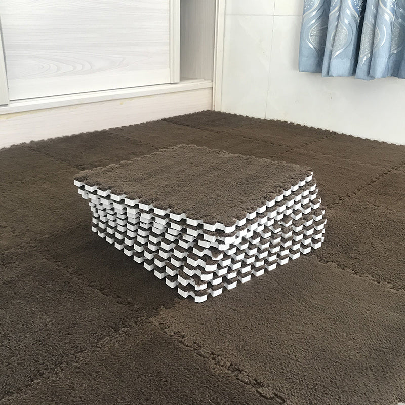 Skorter | Color-fade-resistant carpet tile Solid color interlocking carpet tile