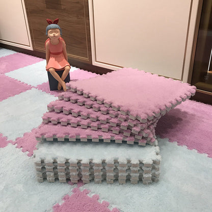 Skorter | Color-fade-resistant carpet tile Solid color interlocking carpet tile