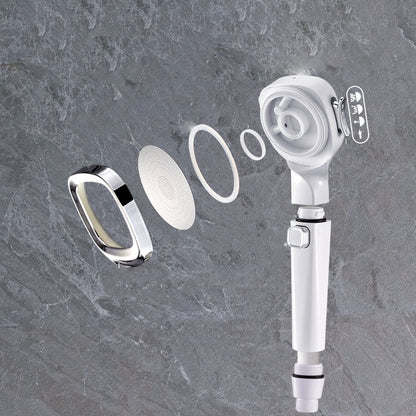 Skorter | 4-Stage Pressure Shower Head One-Button Water Stop Handheld Shower Head