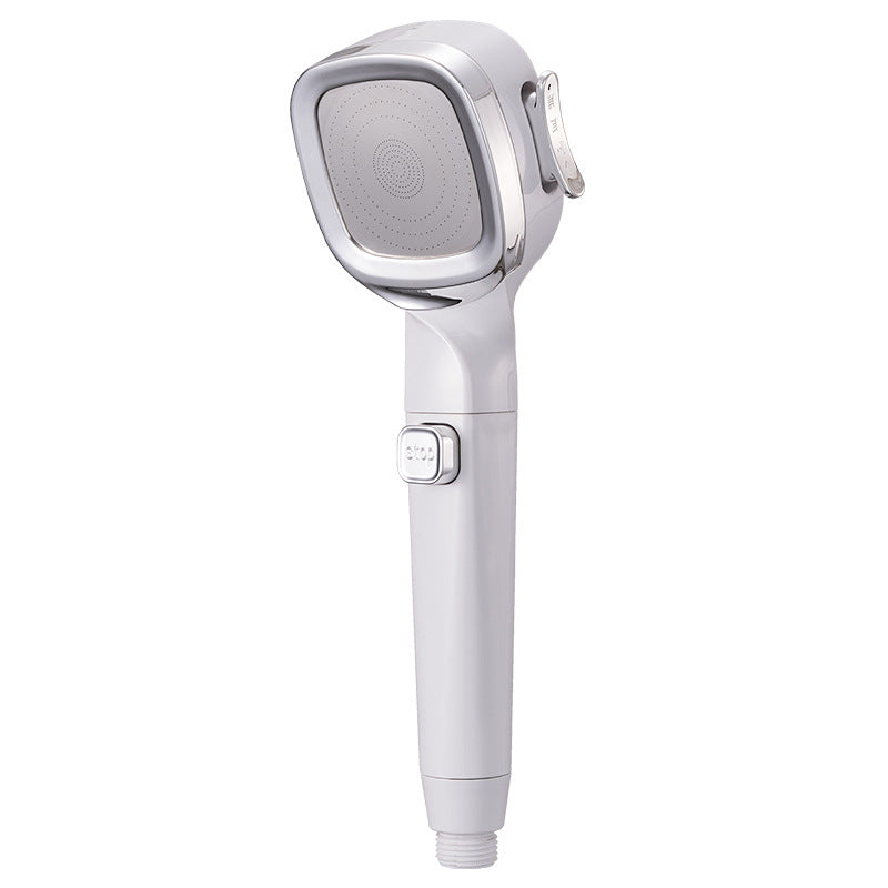 Skorter | 4-Stage Pressure Shower Head One-Button Water Stop Handheld Shower Head