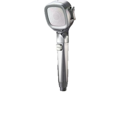 Skorter | 4-Stage Pressure Shower Head One-Button Water Stop Handheld Shower Head